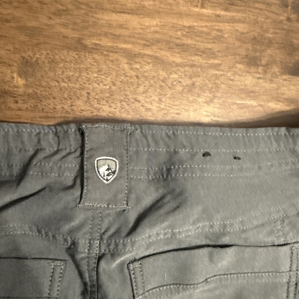 Kuhl Women's Gorpcore Trek Pants Hiking Outdoor Style 6235 Sz 8 Regular Gray - Picture 14 of 14